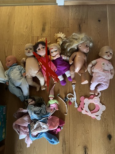 Großes puppen set - großes,