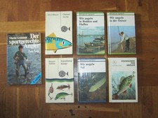 Konvolut 7 Bücher Wir angeln