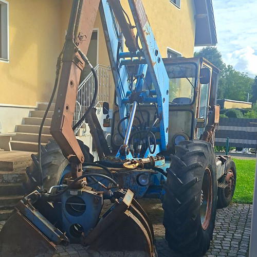 Rote banner tgl traktor - rote, mit