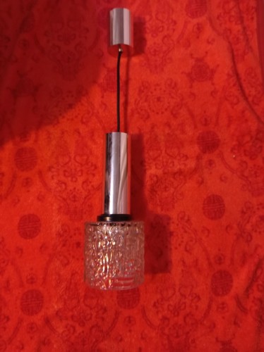 Deckenlampe 70er jahre chrom - 70er,