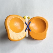 Pintoy Orange Wooden Butterfly