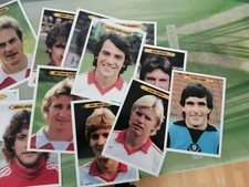 18 Maxi-Karten DEUTSCHLAND Fußball-WM 1982 ⚽JOLLY PRESS FUSSBALL SUPERSTARS ⚽