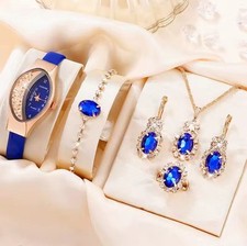 6 teilig Damen Schmuck Set