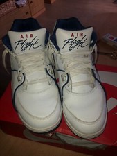 nike air flight 89    Neuwertig In Blau Und Weiß