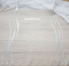 Voile Scherli fein weiß/grau