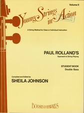 Young Strings in Action. Volume II (2). Kontrabaß, Schülerheft - Schule, Noten