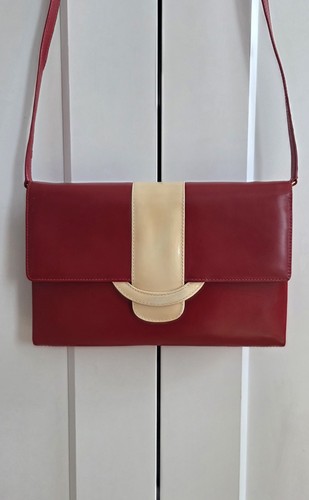 Retro leder crossbody vintage - retro,