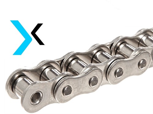 Rollenkette aus edelstahl - aus,