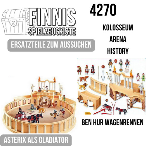 Playmobil 4270 4274 kolosseum - playmobil,