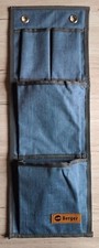 Berger Milo Basic Hängetasche  Utensilientasche Campingtasche blau 58 x 20 cm