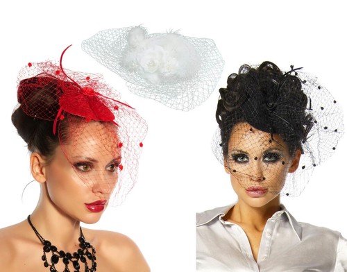 Fascinator minihut filzhut - fascinator,