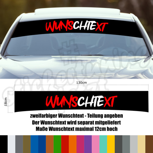 Aufkleber scheibenkeil - aufkleber,