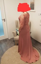 Abendkleid lang, MGNY, Rosa