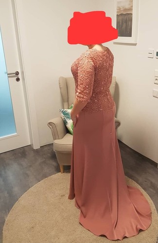 Abendkleid lang mgny rosa - lang,,