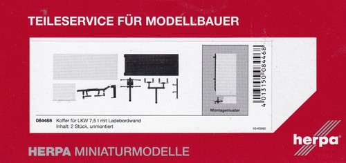 Herpa teileservice koffer - 1:87,