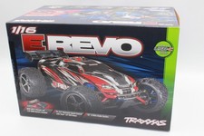 Traxxas 71054-8 rot E-Revo 1:16 brushed Monster RTR + Akku + USB-Lader