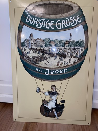 Emailleschild bier brauerei - emailleschild,