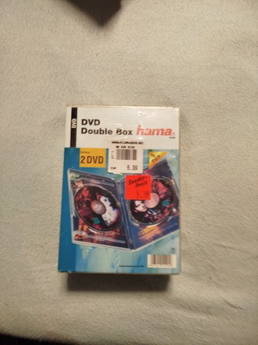 Hama dvd doppel - hama, doppel-leerhülle