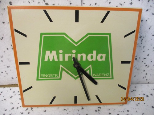Mirinda wanduhr werbeuhr - mirinda, /