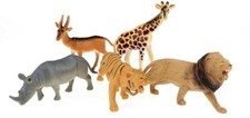 5er Set Wilde Tiere Afrika