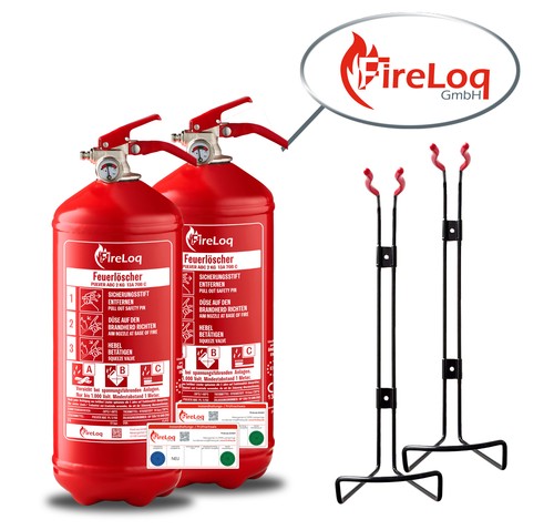 Fireloq 2kg pulver - fireloq®, 2x