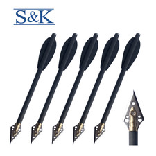 5 x Jagdpfeile für Pistolenarmbrust - Carbon - 6,3“ - Stinger, Vlad uvm.