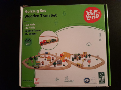 Kidland holzzug set mit - kidland,