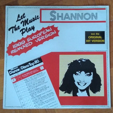 Shannon Let The Music Play 1989 European Remixed Version Maxi