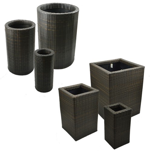 3er set blumenkübel - 3er,
