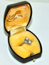 Ring Weißgold Diamant Perlen