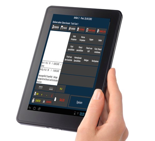 Kassenterminal - cm),