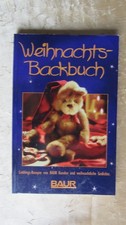 Buch Backbuch: " Weihnachts - Backbuch " Rezepte, Baur Versand 1999