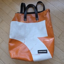Freitag Rucksack Pete F201 Orange/Weiß 