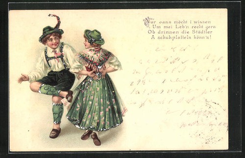 Glitzer nur oans - nur,