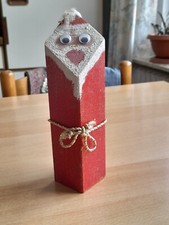 Pfahl als Weihnachtsdeko, Holz, 23cm, Nr. 43