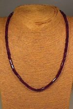 RUBIN KETTE COLLIER 110,0ct. Classic Edelstein Echtschmuck Schmuck Halskette NEU