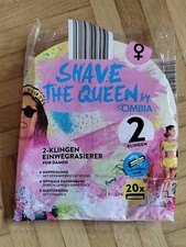 2-Klingen Einwegrasierer für Damen - 18 Stück - Ombia