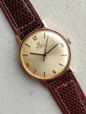 Vintage Omega Uhr 18k Gold