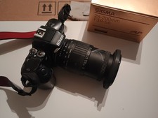 Nikon F-401x AF Spiegelreflexkamera mit Sigma 28 - 200mm Objektiv