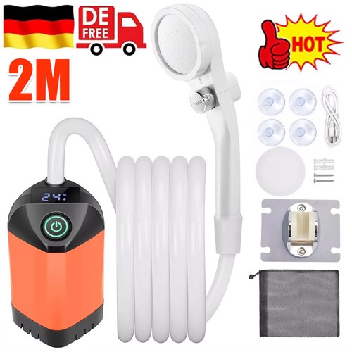 Tragbare campingdusche 4800mah - tragbare,