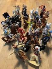 Jean Höffler Cowboys,  Indianer, Südstaatensoldaten, Western  Figuren W. Germany