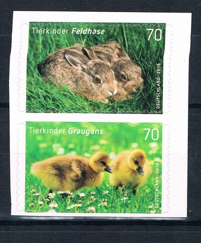 Bund 3222 3223 tierkinder - mi, 3222-3223