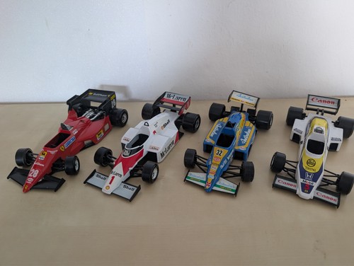 Burago formel rennwagen - 4x, 1
