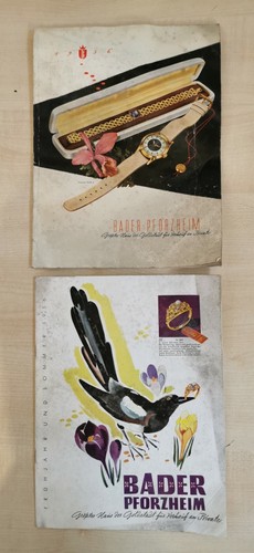 Bader pforzheim katalog 1956 - bader,
