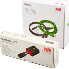 DEFA 450016 Batterie Ladegerät 12V 5A + 460785 WarmUp Anschluss Set 2,5m