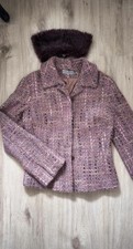 Bouclé Blazer mit Merino und