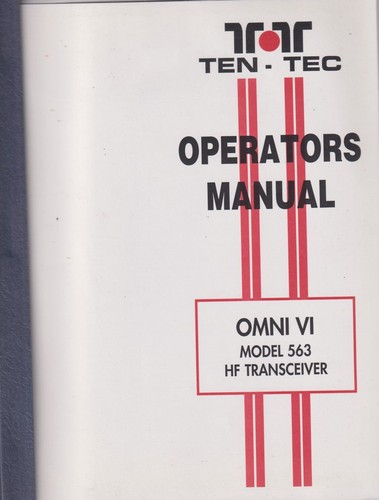 Genuine original ten tec - ten-tec, omni