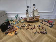 Playmobil 5135 Piratenschiff, Figuren, Inseln und Zubehör