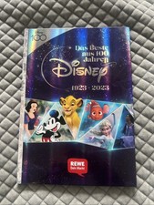 Rewe Disney Stickeralbum "Das Beste aus 100 Jahren" komplett mit allen Stickern
