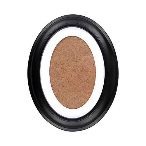 Oval runder fotorahmen holz - runder,